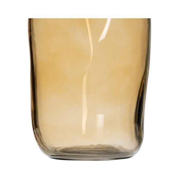 Vaso in vetro giallo ocra (altezza 35 cm) Amber - Ixia-image-3