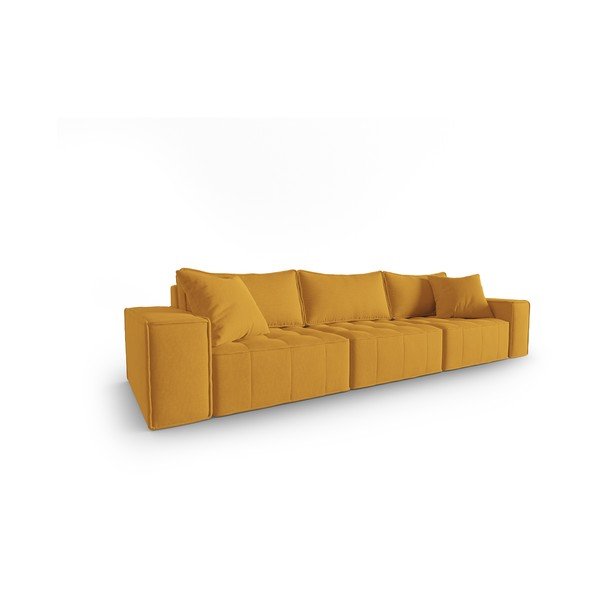 Divano giallo 292 cm Mike - Micadoni Home-image-2
