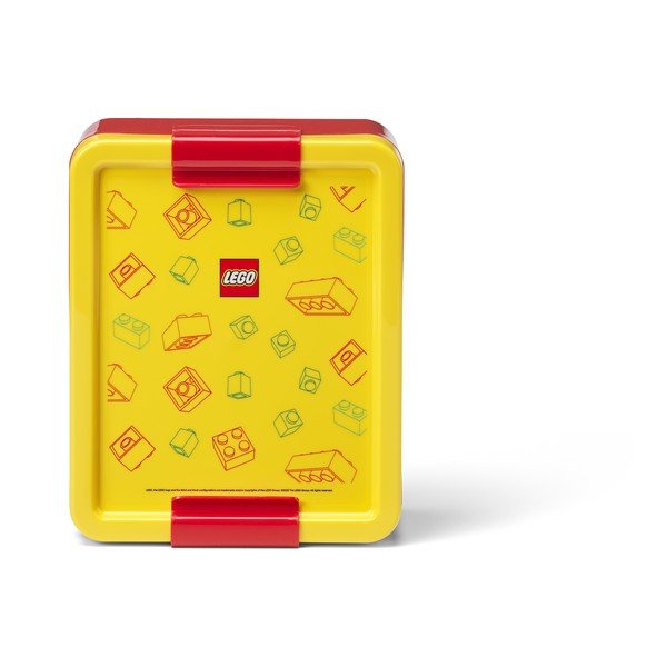 Portapranzo per bambini gialli in plastica 2 pz Brick – LEGO®-image-3