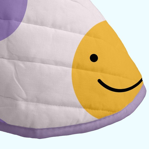 Copriletto trapuntato 240x260 cm Funny faces - Aware-image-4