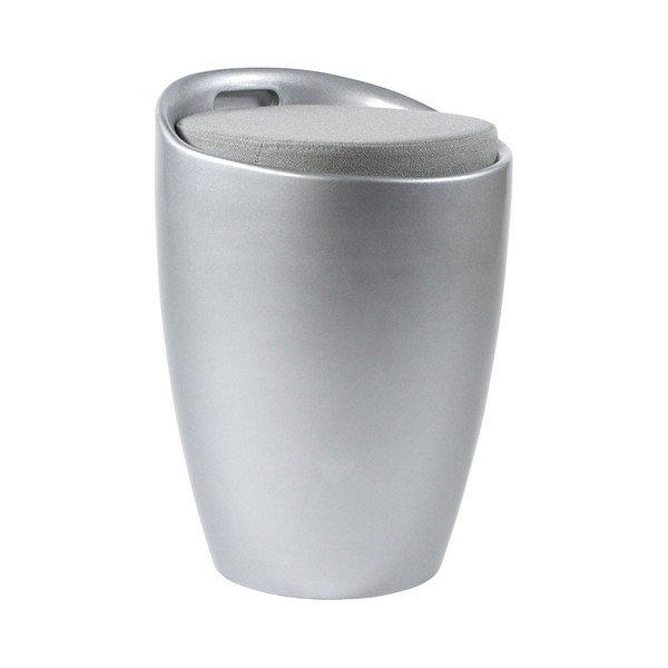 Sgabello argento Design Ese - Kokoon-image-1