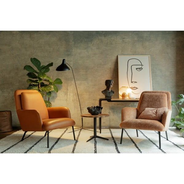 Poltrona marrone cognac Oliver – Sits-image-3
