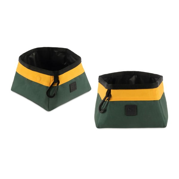 Ciotola da viaggio pieghevole in tessuto ø 18 cm Moss - P.L.A.Y.-image-4