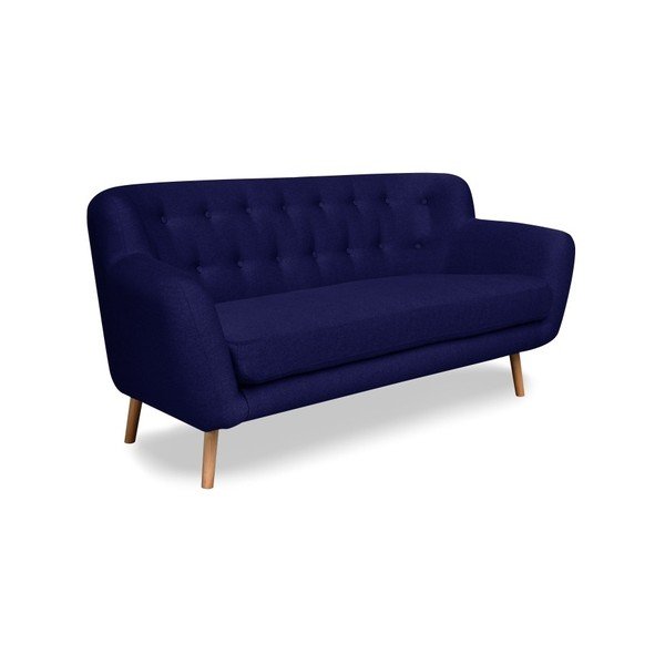 Divano blu scuro Cosmopolitan design , 162 cm London - Cosmopolitan Design-image-2