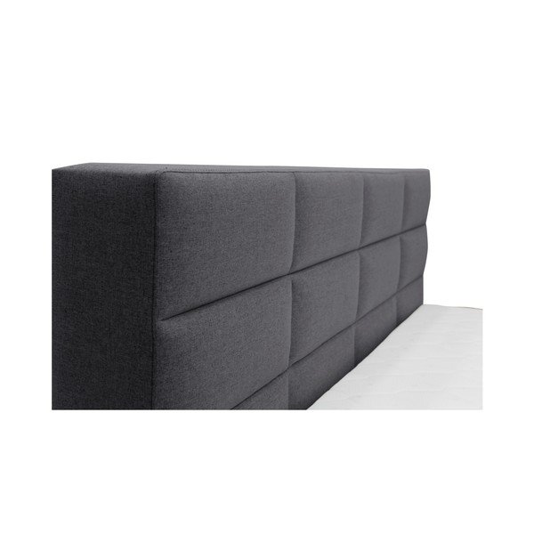 Šedá dvoulůžková postel Mazzini Beds Reve, 140 x 200 cm-image-2