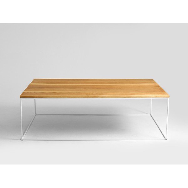 Tavolino con struttura bianca Custom Form , 100 x 60 cm Tensio - CustomForm-image-1