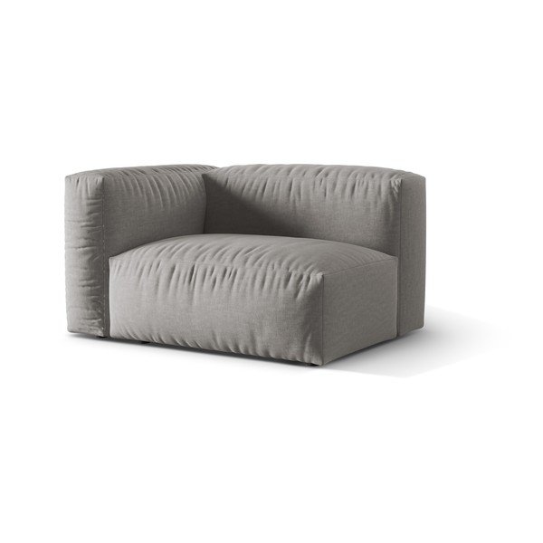 Modulo divano grigio chiaro (angolo sinistro) Martina - Micadoni Home-image-1