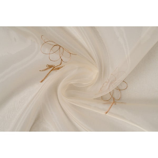 Tenda sottile beige 140x245 cm Edith – Mendola Fabrics-image-2