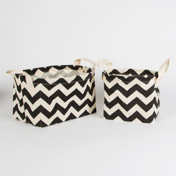 Sada 2 košů Sass & Belle Chevron-image-2