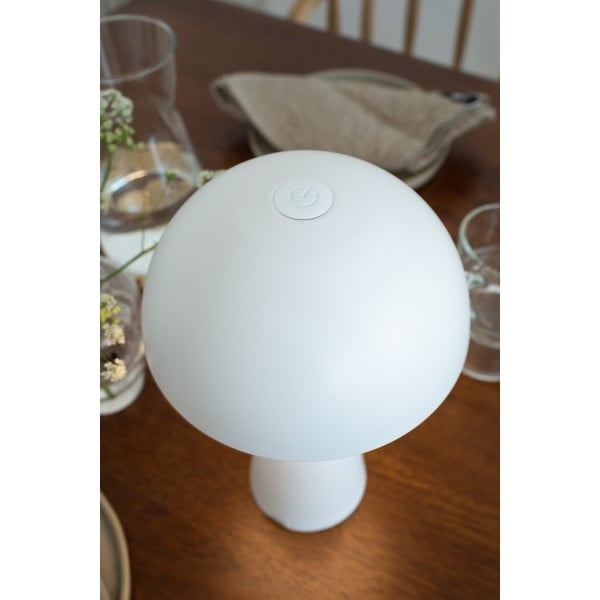 Lampada da tavolo a LED bianca (altezza 26,5 cm) Fungi - Markslöjd-image-2