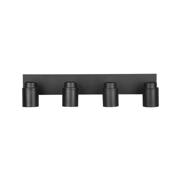 Faretto in metallo nero opaco 19x52 cm Angelo - Trio-image-4