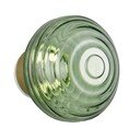 Lampada da parete LED verde in vetro con ricarica USB ø 15,5 cm Earl – Reality