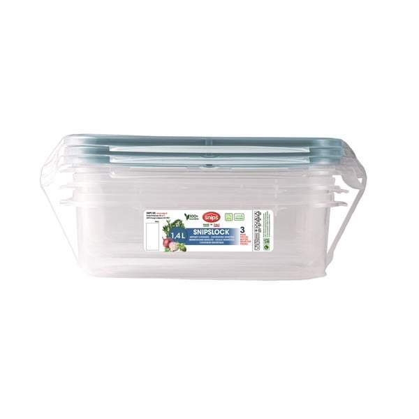 Scatole per alimenti in set 3 pz Snipslock – Snips-image-2