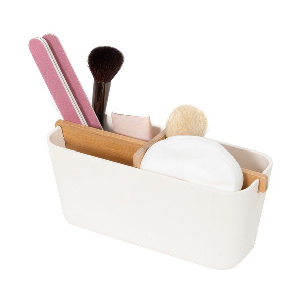 Organizzatore da bagno bianco Ecologic, 21 x 8 cm - Compactor-image-4