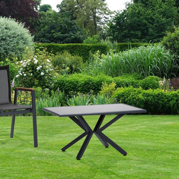 Tavolo da pranzo da giardino 95x155 cm Sydney - Floriane Garden-image-1