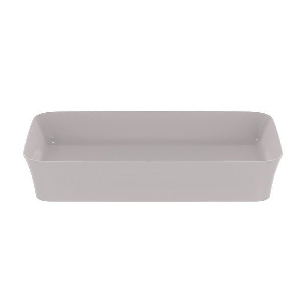 Lavabo in ceramica grigio chiaro 65x40 cm Ipalyss - Ideal Standard-image-3