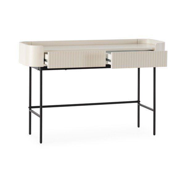 Tavolo consolle color crema 40x120 cm Willa – MOME-image-4