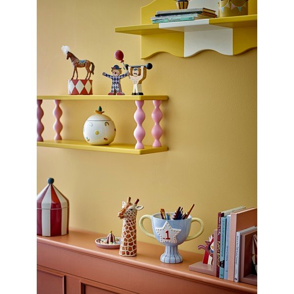 Mensola per bambini gialla con ripiani multipli 60 cm Bibiola – Bloomingville Mini-image-3