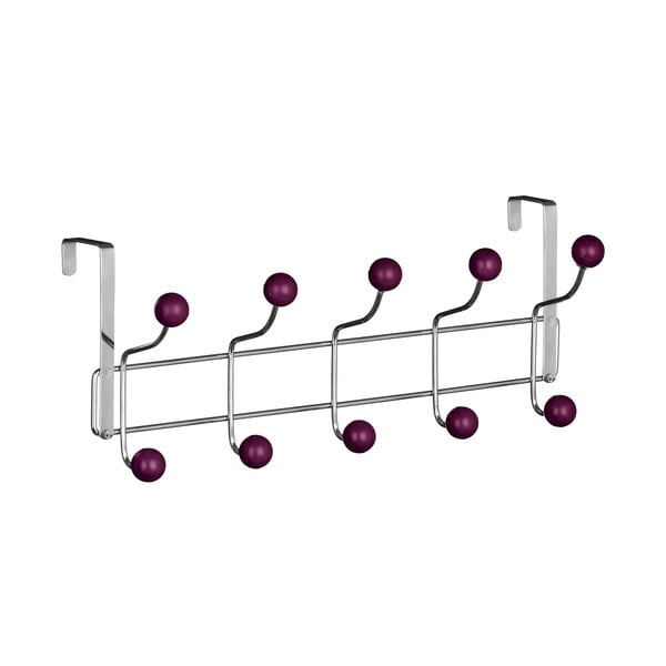 Appendiabiti in metallo bordeaux-argento 41 cm - Premier Housewares