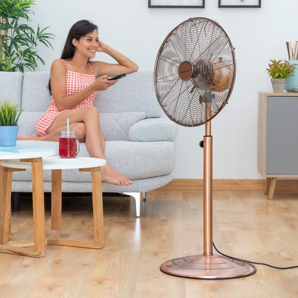 Ventilatore regolabile in rame Retro - InnovaGoods-image-4