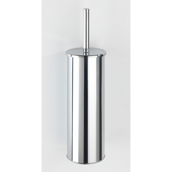 Scopino da parete in acciaio inox in argento lucido Basic - Wenko-image-1