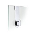 Gancio per porta in acciaio inox lucido Areo Nexio - Blomus