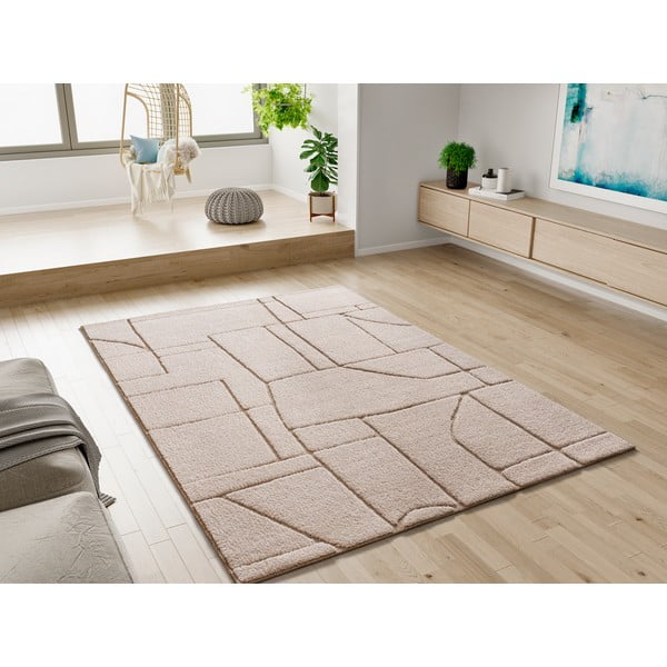 Tappeto crema 160x230 cm Diena - Universal-image-1