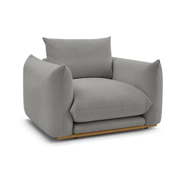 Poltrona grigia Ernest – Bobochic Paris