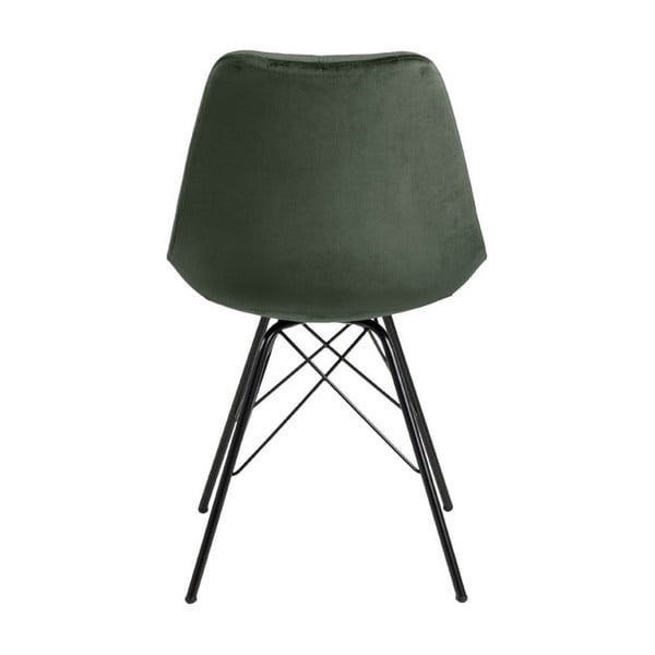 Sedia da pranzo verde scuro Eris - Actona-image-3