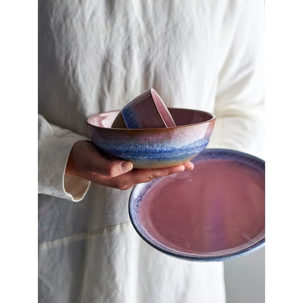 Ciotolina rosa chiaro in gres 525 ml Paula – Bloomingville-image-2