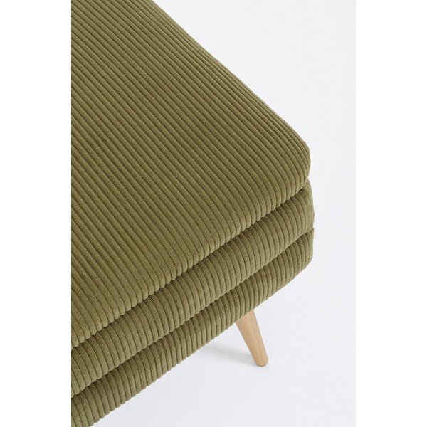 Panchina verde in imbottito Olga – Bizzotto-image-4