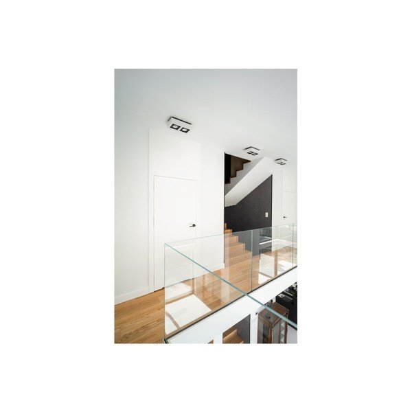 Lampada da soffitto bianca con paralume in metallo 34x18,5 cm Loid - GTV-image-3