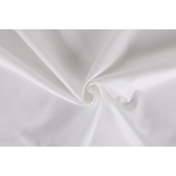 Set copripiumino e federa bianco in raso di cotone per letto matrimoniale/per letto esteso 240x220 cm Elegant – Mijolnir-image-2