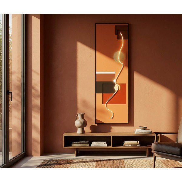 Dipinto stampato con cornice inclusa/dipinto su tela 50x150 cm LED – Mauro Ferretti-image-1