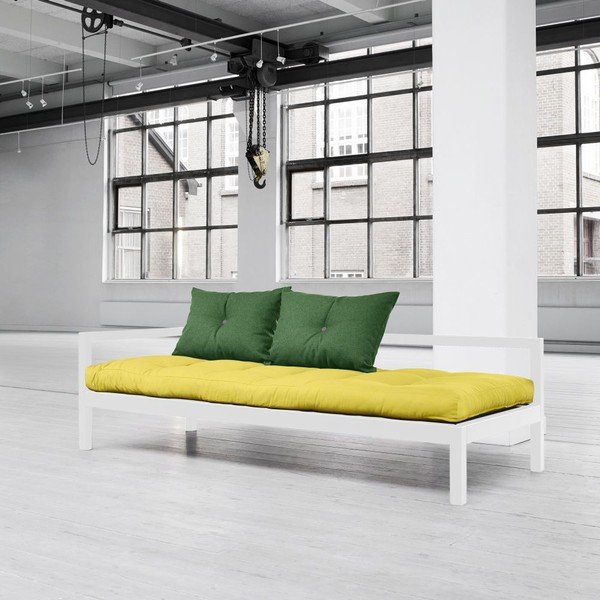 Multifunkční pohovka Karup Soul White/Pistacio/Gris