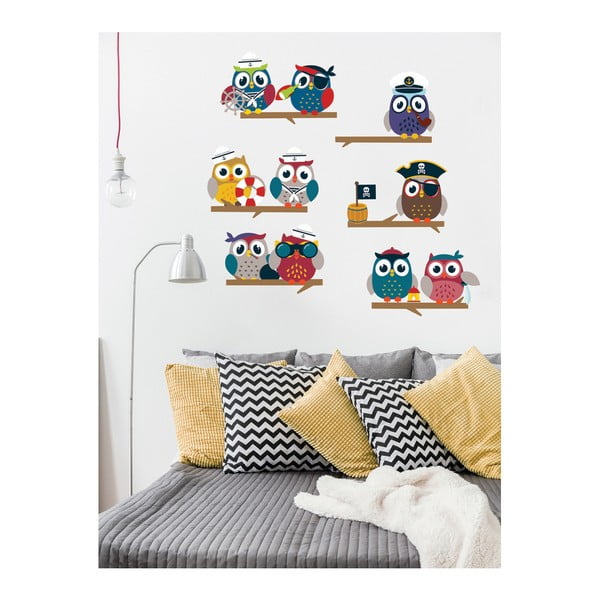 Set di adesivi murali Owls - Ambiance-image-1