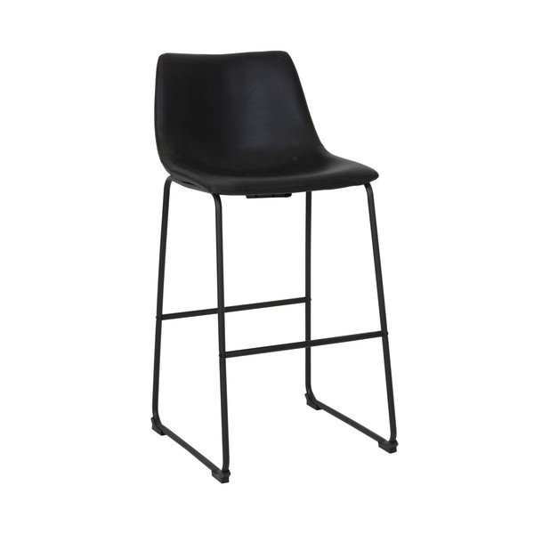 Sgabello bar nero 99 cm Jeddo - Light & Living