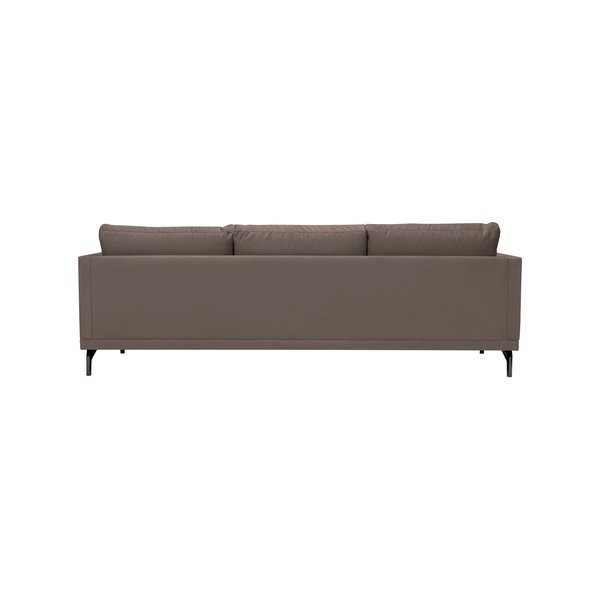 Hnědá pohovka s podnožím v černé barvě Windsor & Co Sofas Jupiter-image-3