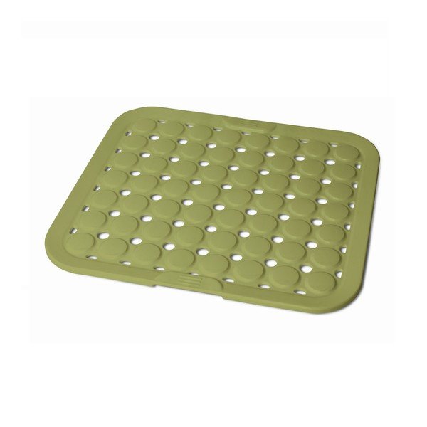 Tappeto per lavabo verde erba , 30,5 x 35,5 cm - Addis