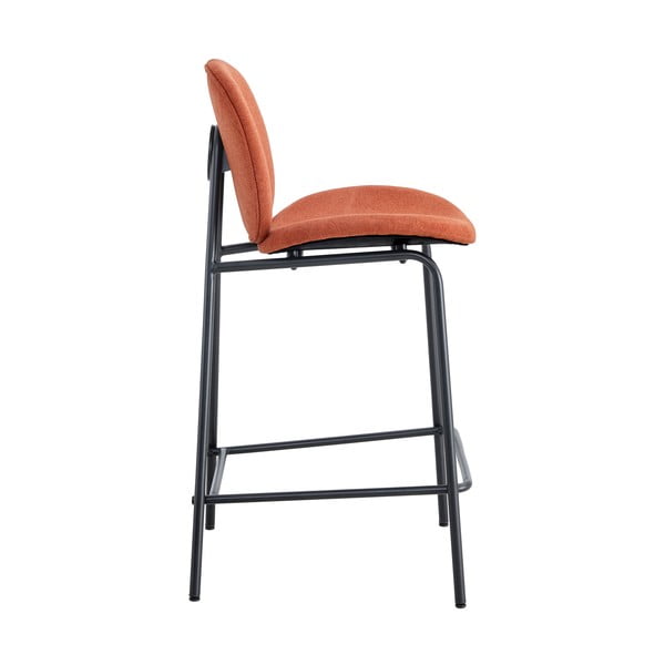 Set di 2 sgabelli da bar in color mattone (altezza seduta 65 cm) Cori - Marckeric-image-3