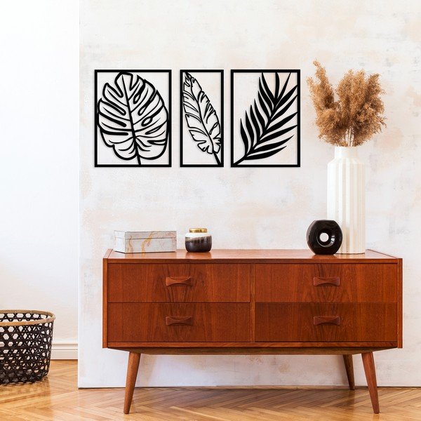 Decorazione murale nera Scandi - Wallity-image-1