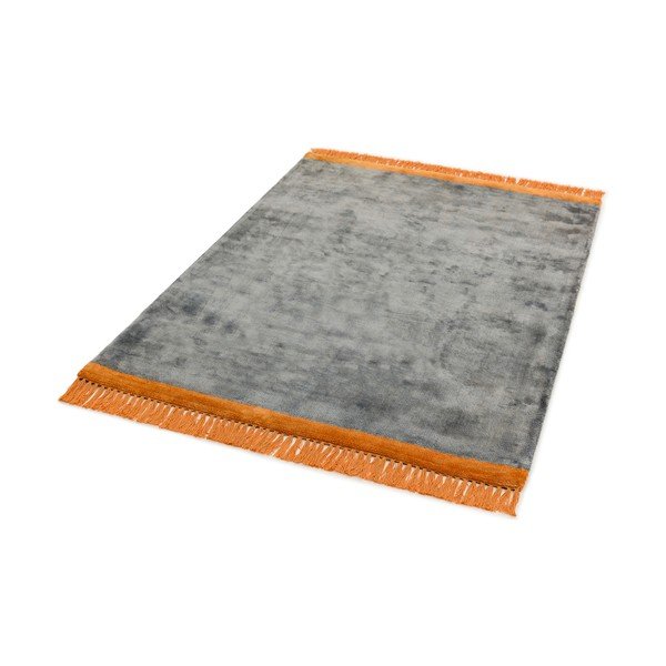 Tappeto grigio e arancione , 200 x 290 cm Elgin - Asiatic Carpets-image-1