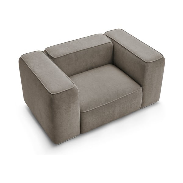 Poltrona grigia/beige Zephyr – Bobochic Paris-image-4