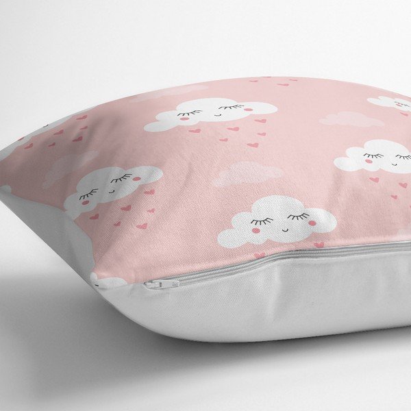 Federa in misto cotone Modern Cloud Modern, 45 x 45 cm - Minimalist Cushion Covers-image-2