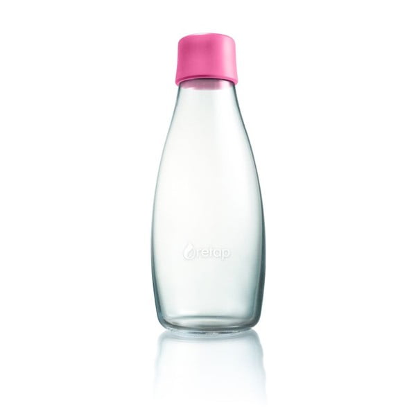 Bottiglia in vetro fucsia , 500 ml - ReTap