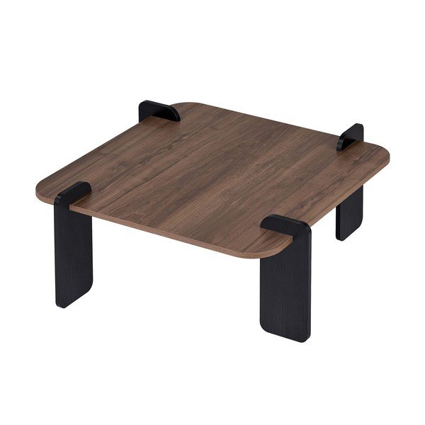 Tavolino da salotto marrone 90x90 cm Marais – Nordure-image-4