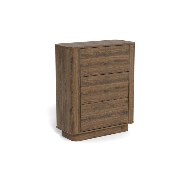 Credenza colore naturale scuro con effetto rovere 90x107x40 cm Atmore – Actona