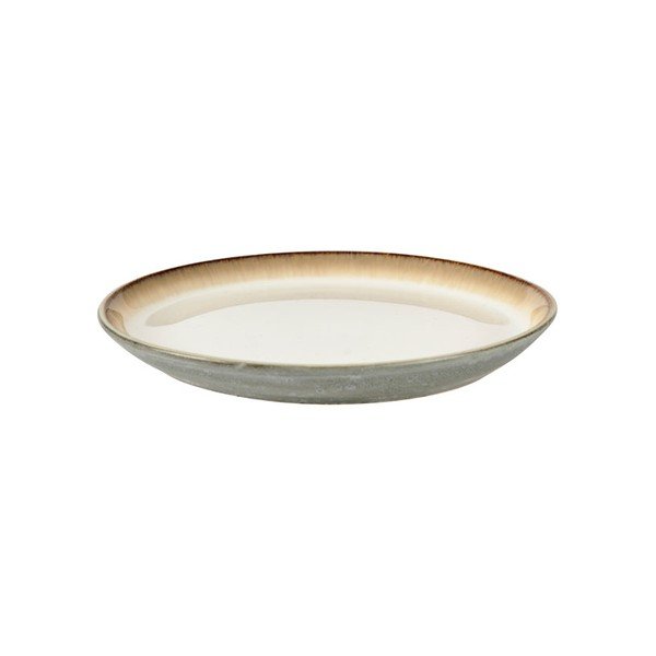 Piatto grigio/beige in gres ø 17 cm Gastro Cream – Bitz-image-1