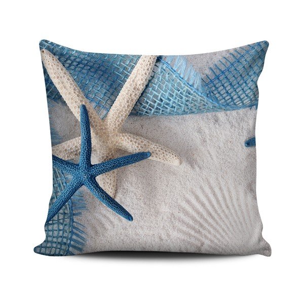 Polštář Home de Bleu Tropical Starfishs, 43 x 43 cm