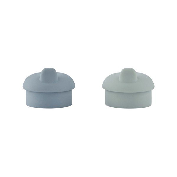 Coperchio per tazza blu in silicone 2 pz Kappu – OYOY Mini